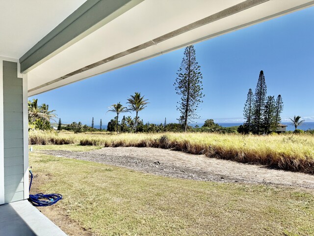 94-5774 Kalakau St, Naalehu, HI 96772 - view of grassy yard