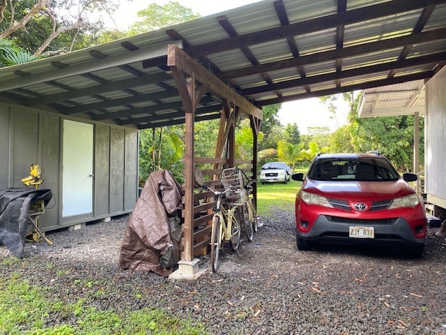 15-1949 11th Ave, Keaau, HI 96749 - view of vehicle parking with an attached carport
