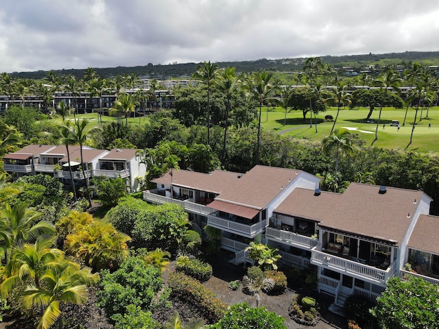 78-7039 Kamehameha Iii Rd Unit 25, Kailua-Kona, HI 96740 - aerial perspective of suburban area with a golf course