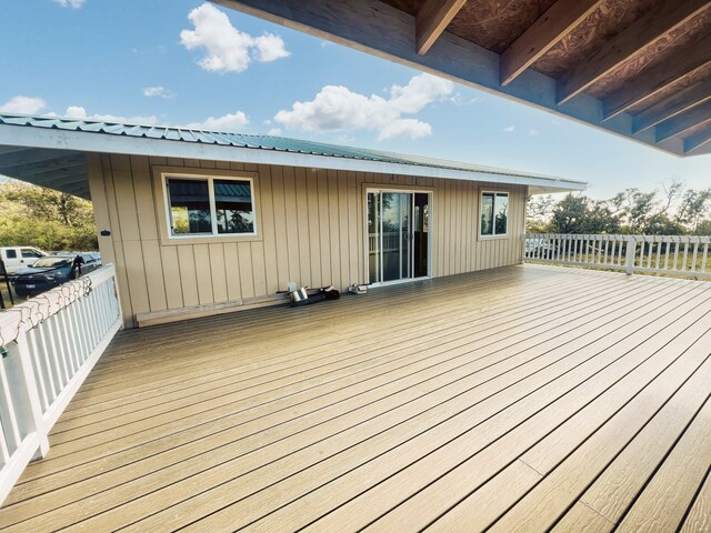 92-8685 Paradise Pkwy, Ocean View, HI 96737 - view of wooden terrace