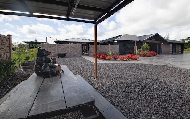 15-1462 13th Ave, Keaau, HI 96749 - view of patio featuring a gazebo