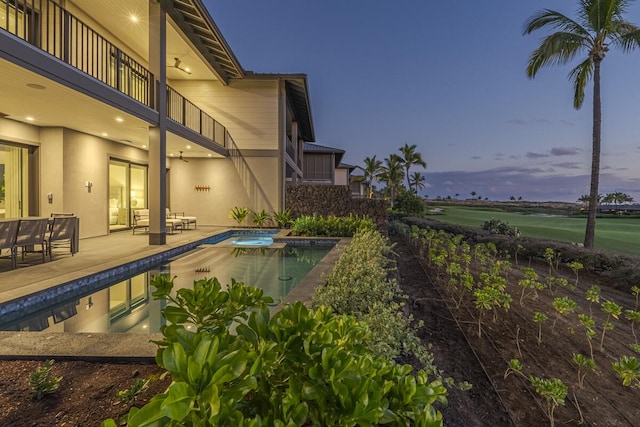 73-4780 Hinahina Rd Unit 24, Kailua-Kona, HI 96740 - outdoor pool with a jacuzzi and a patio