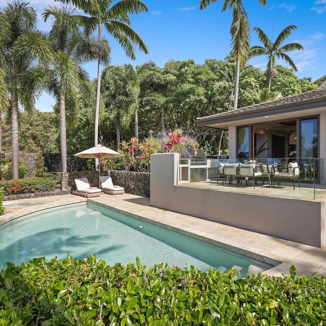 81-6641 Auamo Pl, Kealakekua, HI 96750 - outdoor pool featuring a patio