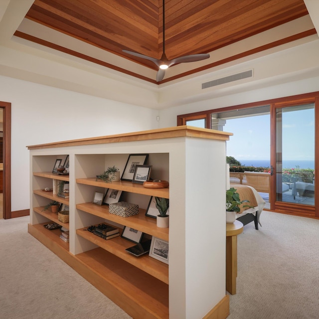 81-6641 Auamo Pl, Kealakekua, HI 96750 - hallway with carpet flooring