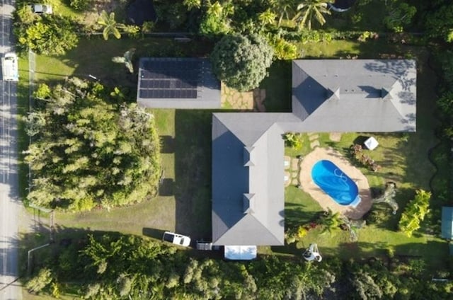 15-1050 Kiawe Rd, Keaau, HI 96749 - bird's eye view of a pool area