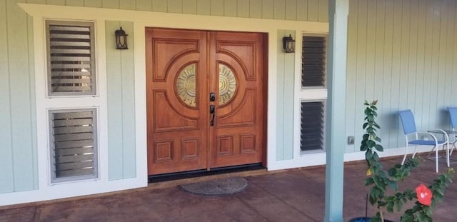 15-1050 Kiawe Rd, Keaau, HI 96749 - view of exterior entry with covered porch