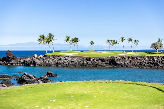 68-1375 Pauoa Rd Unit J2, Kamuela, HI 96743 - water view featuring a golf club