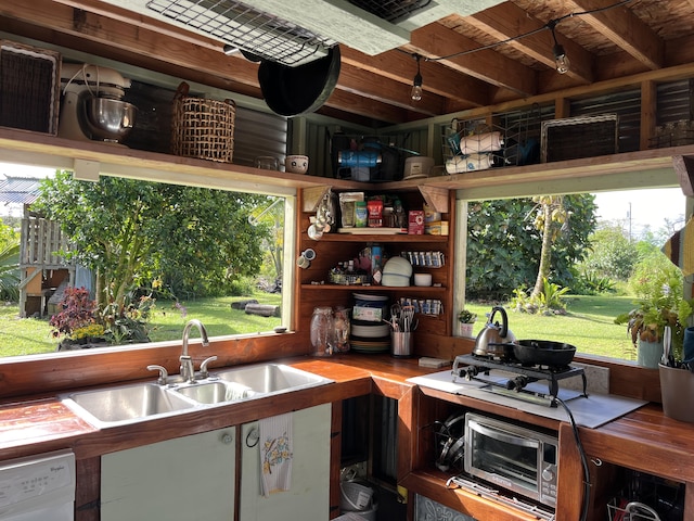 15-1843 11th Ave, Keaau, HI 96749 - kitchen featuring a sink and dishwasher