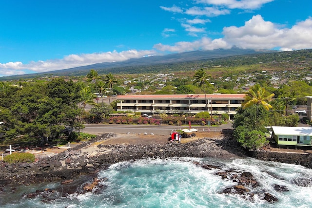 76-6225 Alii Dr Unit 105, Kailua-Kona, HI 96740 - aerial view of a mountainous background