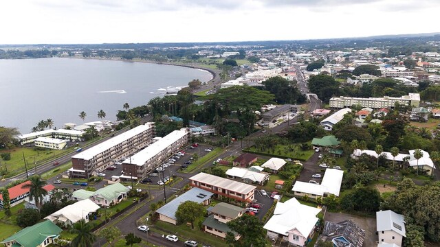 307 Lehua St Unit 22, Hilo, HI 96720 - aerial view of property and surrounding area featuring a nearby body of water