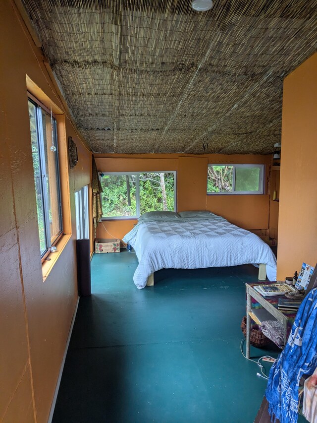 12-1114 Kaimu Makena Homestead Rd, Pahoa, HI 96778 - bedroom with finished concrete floors