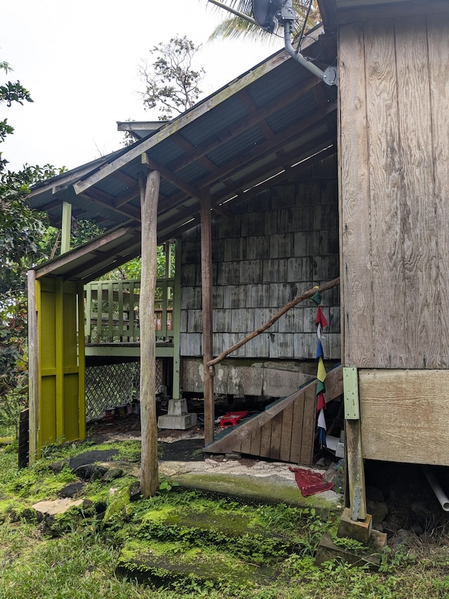 12-1114 Kaimu Makena Homestead Rd, Pahoa, HI 96778 - view of outdoor structure