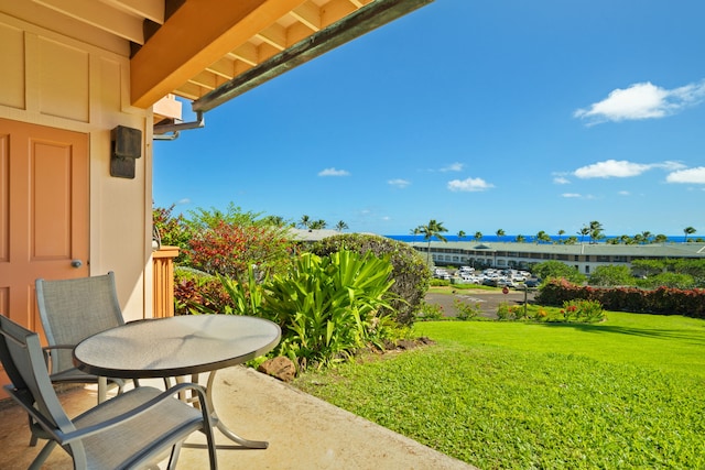 1568 Pee Rd Unit 211, Koloa, HI 96756 - view of patio