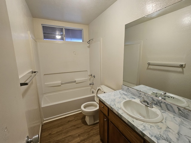 37-A Noio Ln Unit 2, Hilo, HI 96720 - bathroom with wood finished floors, vanity, toilet, and  shower combination