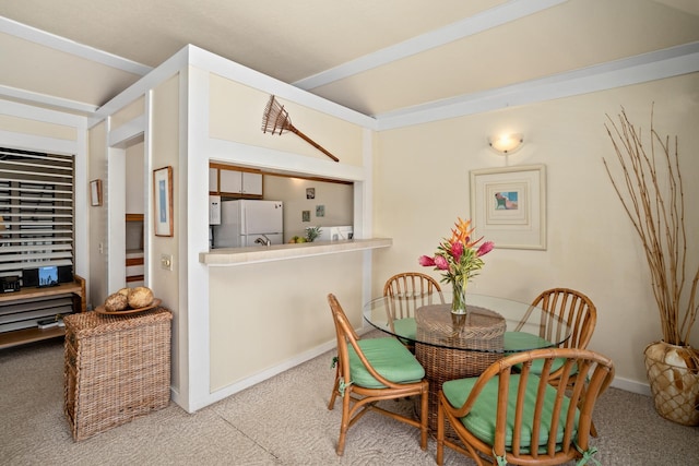 2253 Poipu Rd Unit 77, Koloa, HI 96756 - dining room with carpet flooring and baseboards