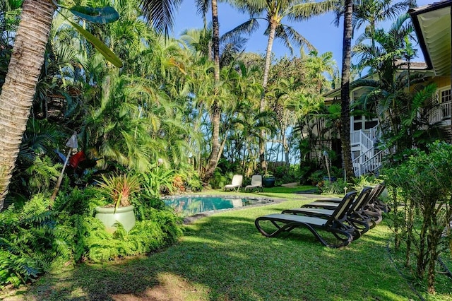 7324 Alealea Rd, Hanalei, HI 96714 - view of green lawn