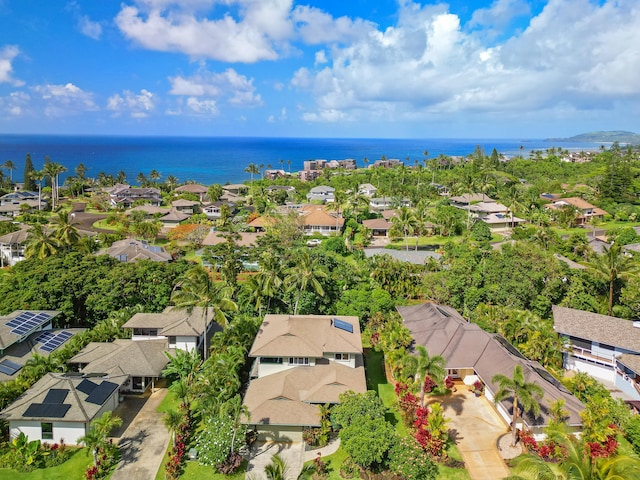 3675 Albert Rd, Princeville, HI 96722 - aerial view of residential area featuring a large body of water