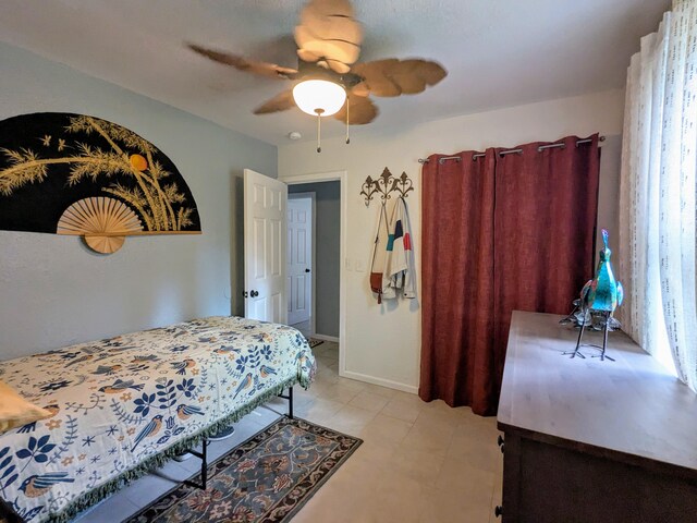14-3426 Molokai Rd, Pahoa, HI 96778 - bedroom featuring a ceiling fan and baseboards