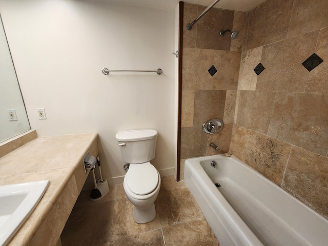 400 Hualani St Unit 3214, Hilo, HI 96720 - full bath featuring toilet, washtub / shower combination, and vanity