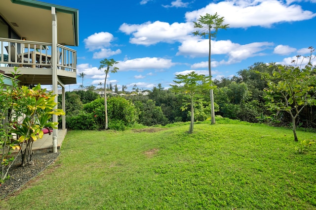5451 Ka Haku Rd Unit 25, Princeville, HI 96722 - view of green lawn
