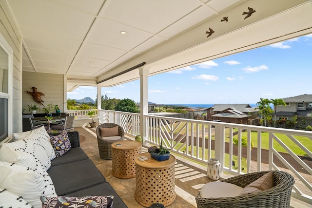 1182 Milia St, Kalaheo, HI 96741 - balcony with an outdoor hangout area