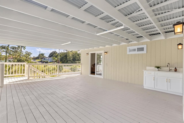 1577 Maunakai St, Hilo, HI 96720 - deck featuring a sink