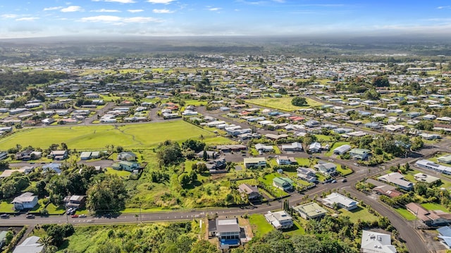 1577 Maunakai St, Hilo, HI 96720 - aerial view of property and surrounding area featuring nearby suburban area