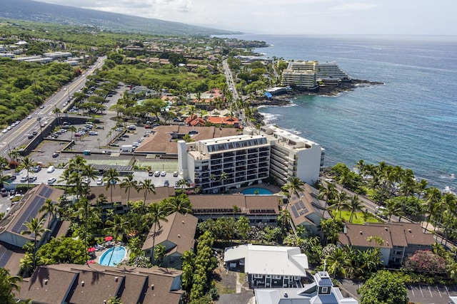 75-5776 Kuakini Hwy Unit 335, Kailua-Kona, HI 96740 - bird's eye view of a large body of water and a pool area
