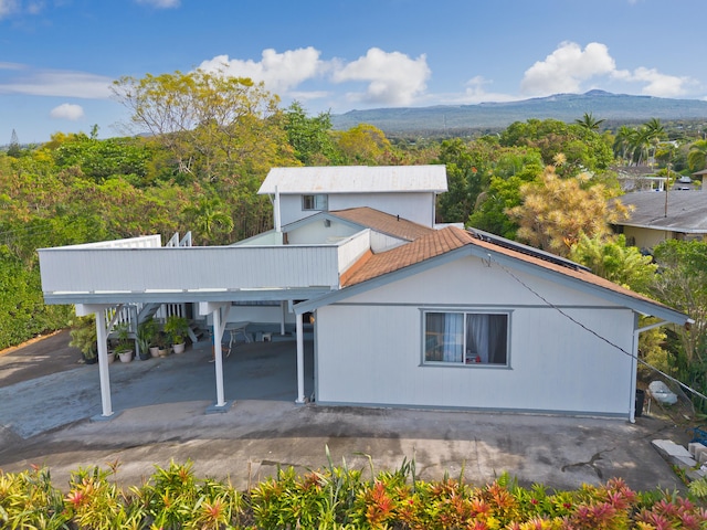 74-5009 Kealakaa St, Kailua-Kona, HI 96740 - view of side of property featuring a mountain view