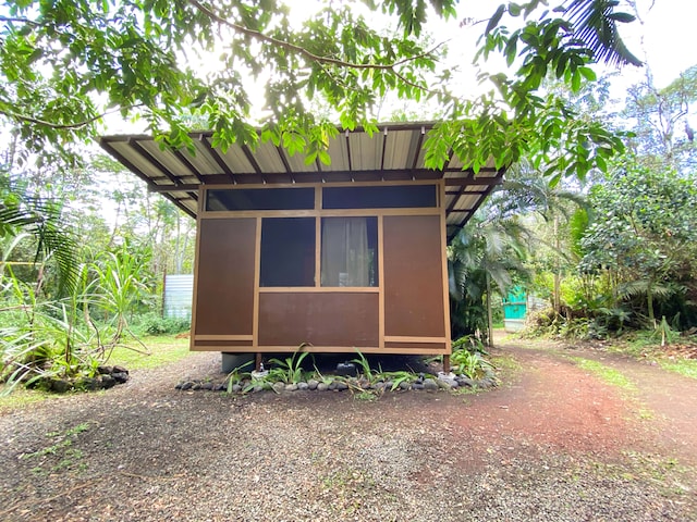 14-3527 Hawaii Rd, Pahoa, HI 96778 - view of rear view of property