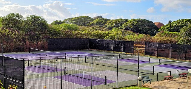 2253 Poipu Rd Unit 411, Koloa, HI 96756 - view of tennis court with community basketball court