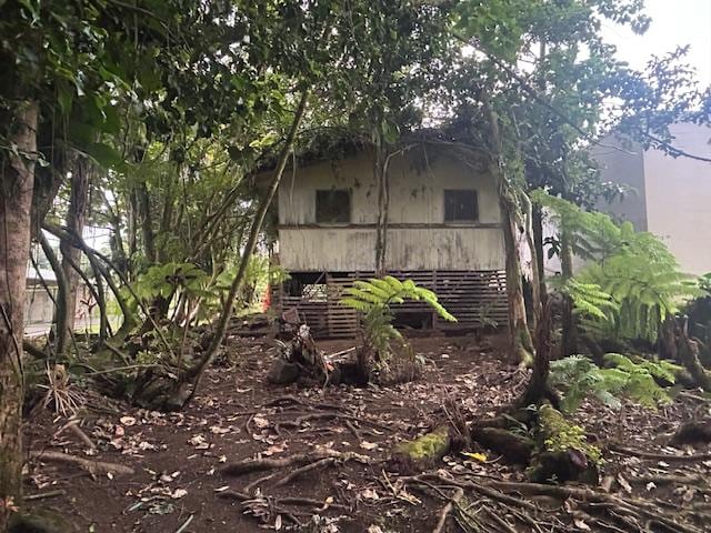 15-2877 Pahoa Village Rd, Pahoa, HI 96778 - view of back of house