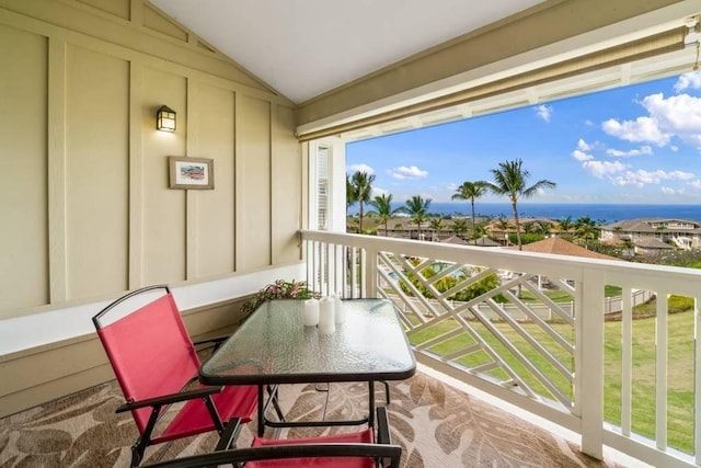75-6060 Kuakini Hwy Unit D23, Kailua-Kona, HI 96740 - balcony with a water view