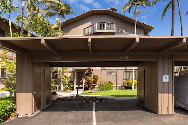78-261 Manukai St Unit 2105, Kailua-Kona, HI 96740 - view of covered parking lot