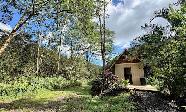 16-1412 40th Ave, Kurtistown, HI 96760 - view of yard
