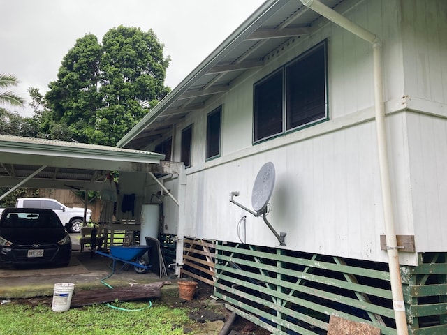 13-3515 Pahoa Kalapana Rd, Pahoa, HI 96778 - view of side of property with a carport