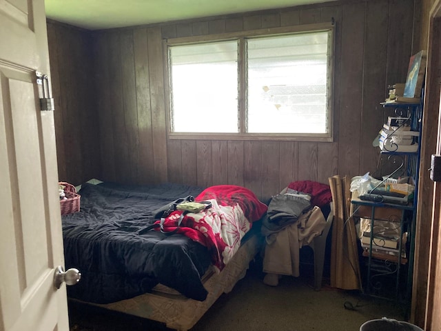 13-3515 Pahoa Kalapana Rd, Pahoa, HI 96778 - bedroom with wood walls and carpet