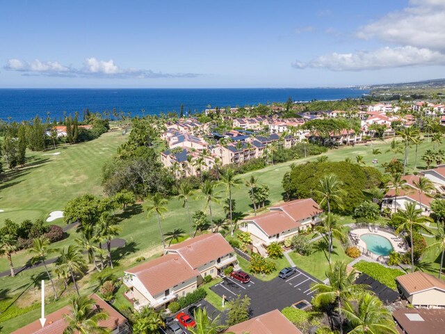 78-7054 Kamehameha Iii Rd Unit 803, Kailua-Kona, HI 96740 - aerial view of residential area with a golf course and a nearby body of water