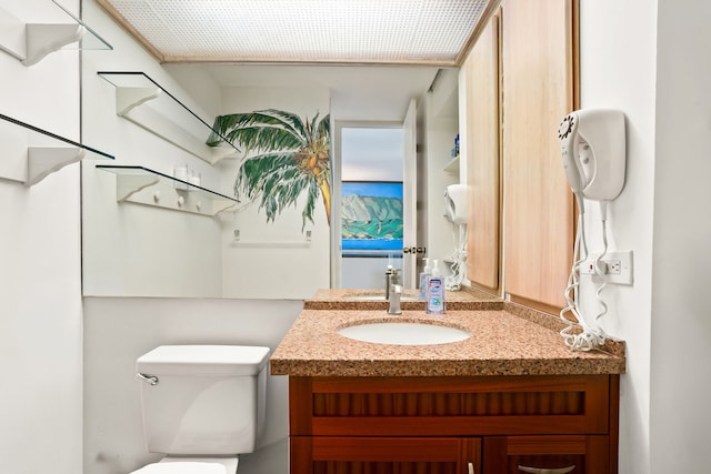 3811 Edward Rd Unit 8204, Princeville, HI 96722 - bathroom with vanity and toilet