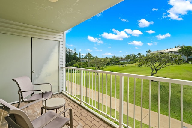 3811 Edward Rd Unit 8204, Princeville, HI 96722 - balcony with view of golf course