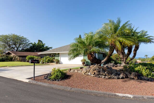 68-3744 Ua Noe Pl, Waikoloa, HI 96738 - ranch-style house featuring concrete driveway and a garage