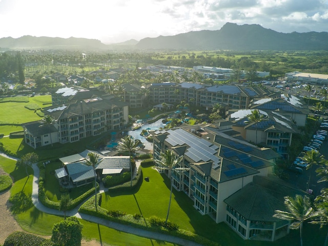 4-820 Kuhio Hwy Unit H304, Kapaa, HI 96746 - drone / aerial view of a mountain backdrop