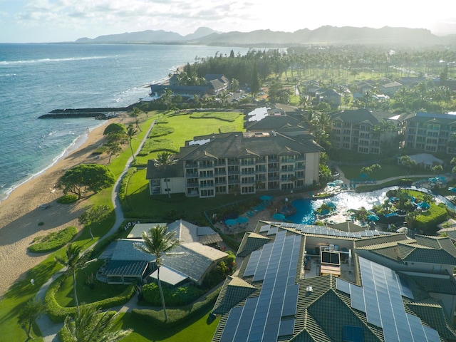 4-820 Kuhio Hwy Unit H304, Kapaa, HI 96746 - bird's eye view of a water and mountain view