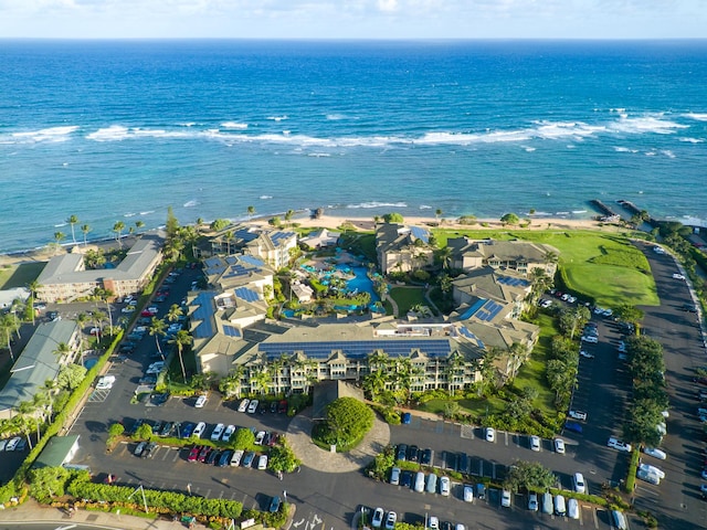 4-820 Kuhio Hwy Unit H304, Kapaa, HI 96746 - aerial overview of property's location with a large body of water