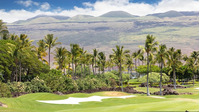 68-1122 Na Ala Hele Rd Unit F3, Kamuela, HI 96743 - mountain view featuring a golf club
