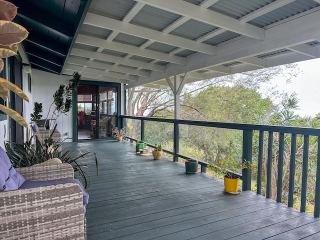 94-2088 S Point Rd, Naalehu, HI 96772 - view of deck