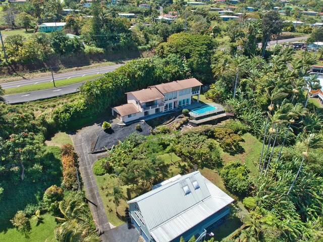 36-2335 Old Mamalahoa Hwy, Laupahoehoe, HI 96764 - aerial view of property and surrounding area