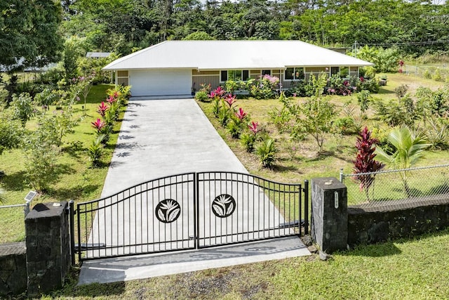 15-1798 20th Ave, Keaau, HI 96749 - gate featuring view of scattered trees