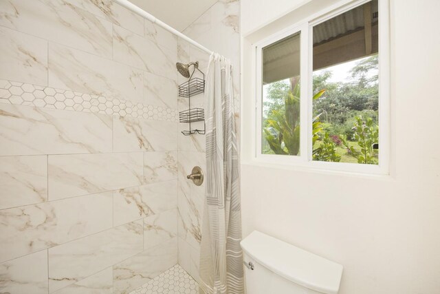 15-1798 20th Ave, Keaau, HI 96749 - full bathroom featuring tiled shower and toilet