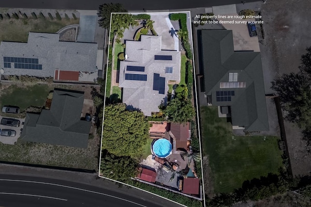 68-1842 Auhili Loop, Waikoloa, HI 96738 - aerial overview of property's location with property boundaries highlighted and a pool area